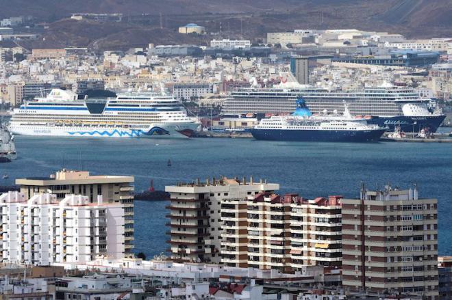 LPGC recibe una veinte escalas de cruceros en diez días marcados por el puente festivo