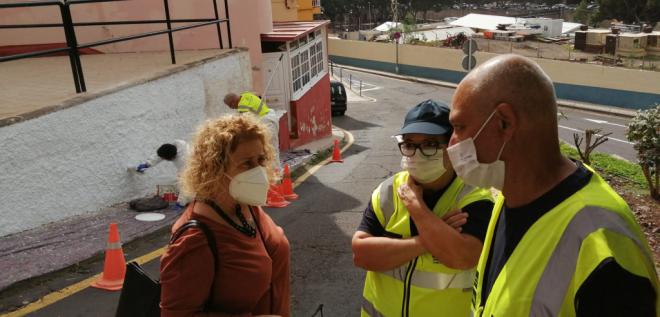 Las cuadrillas del convenio de Empleo Social realizan labores de mantenimiento en Anaga