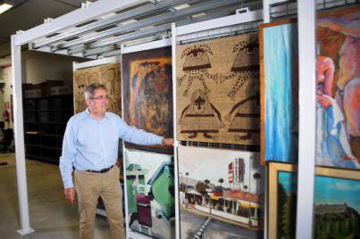 San Bartolomé de Tirajana abre el Depósito de Arte Municipal con más de doscientas obras