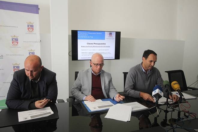 Tías aprueba el Presupuesto General de 2017 que supera los 26 millones de euros