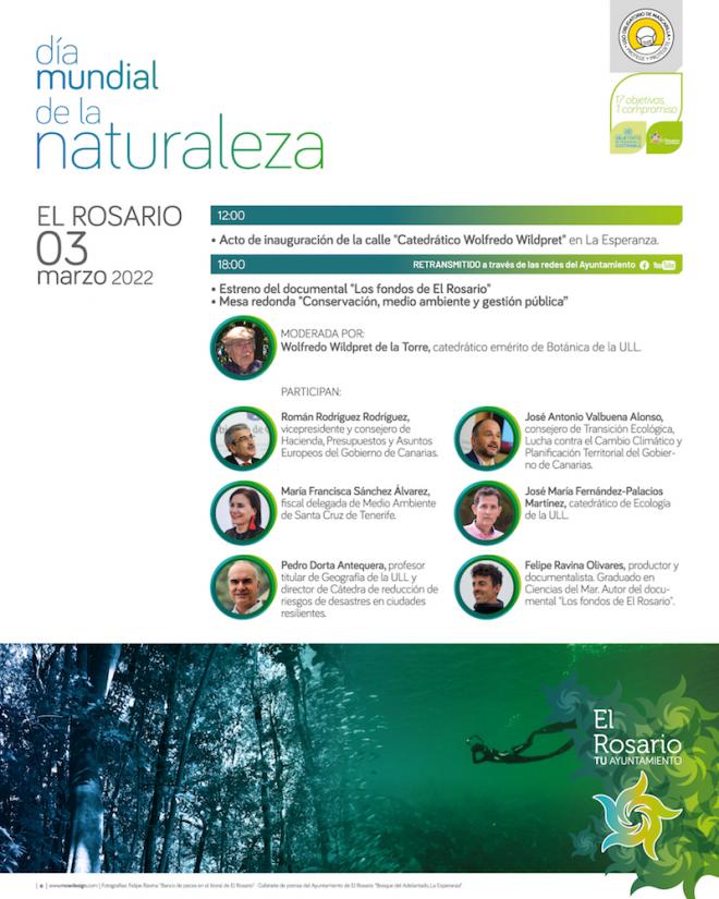 El Rosario celebra el Día Mundial de la Naturaleza debatiendo sobre conservación y gestión pública