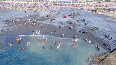 Miles de personas se dan cita un año más para conmemorar San Sebastián