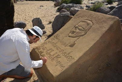 Recuerdo a Schumacher en Maspalomas