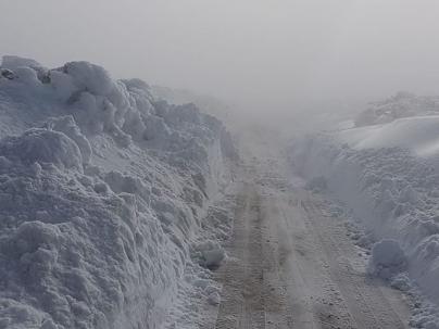 Cerrados los accesos al Teide por La Esperanza y La Orotava por hielo