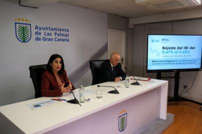 Darias anuncia una bajada del IBI desde el 1 de enero de 2025
