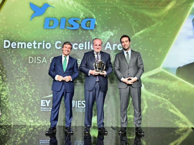 Demetrio Carceller Arce, presidente de Disa Corporación, Premio Emprendedor del Año de EY