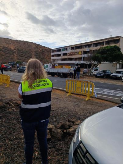 El COP de Tenerife presta apoyo psicológico a las 90 familias desalojadas en Arona