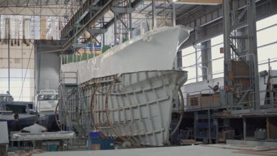 Finaliza el primer hito en la construcción del nuevo miniferri de Fred. Olsen Express