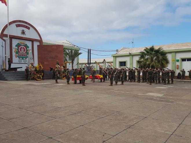 Funeral por los dos soldados fallecidos en Fuerteventura