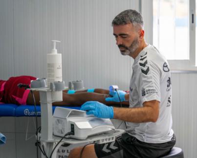 “Nuestra función es que las jugadoras estén lo mejor posible para cada entrenamiento y cada partido”