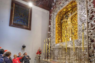 Finalizada la restauración del retablo del Santísimo Cristo de La Laguna
