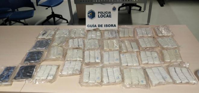 La Policía Local incauta más de 10 kilos de hachís en Guía de Isora