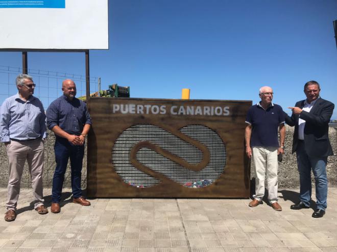 La campaña ‘Puertos solidarios’ desembarca en la infraestructura portuaria de Tazacorte