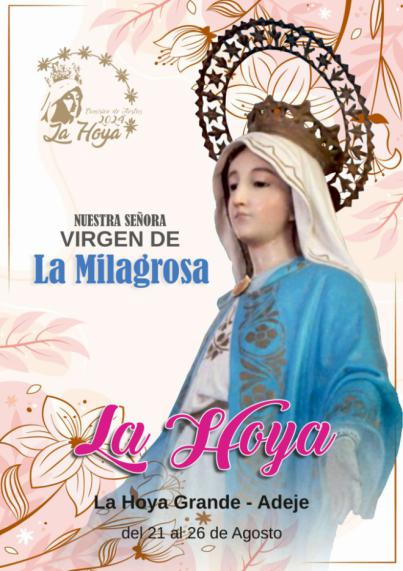La Hoya Grande celebra sus fiestas en honor a la Virgen de La Milagrosa