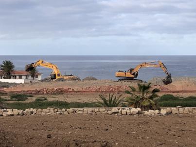 La construcción de las nuevas estaciones de bombeo de la costa isorana avanza a buen ritmo