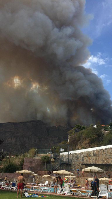 El Gobierno declara nivel 2 y asume la dirección del incendio forestal en Gran Canaria