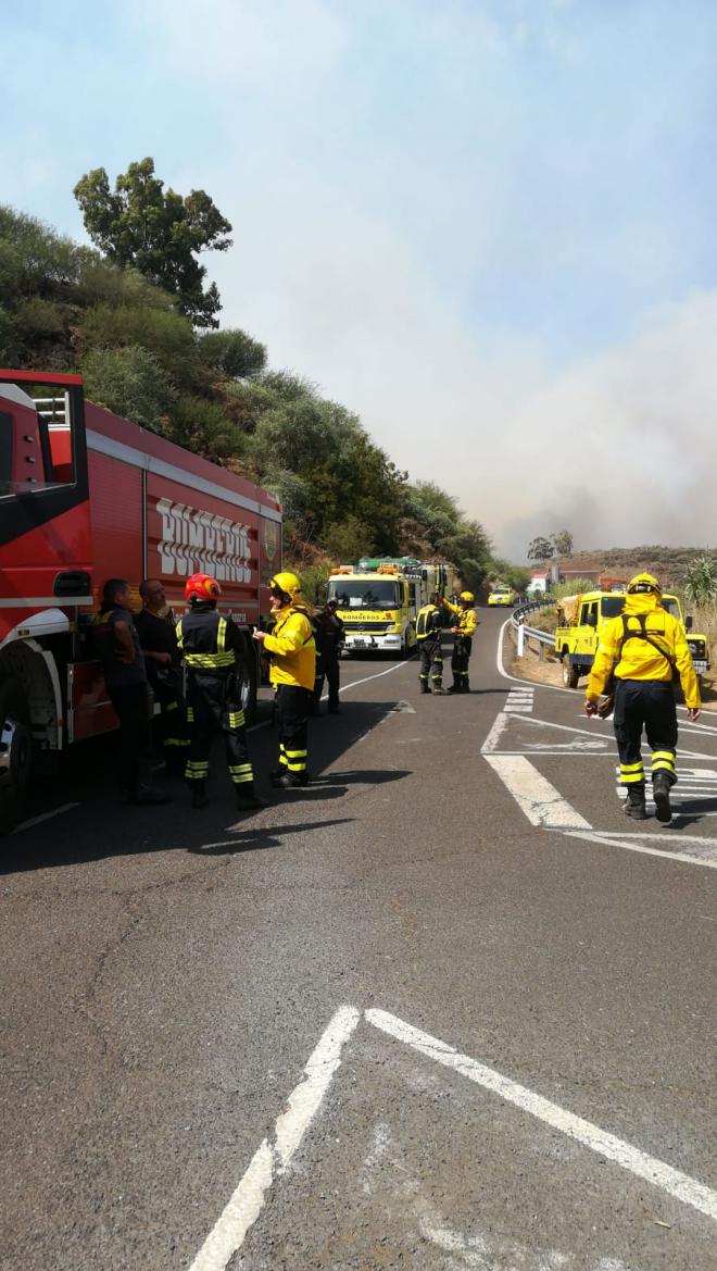 El incendio de Gran Canaria avanza sin control hasta las 1.700 hectáreas quemadas