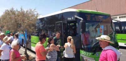 Titsa pone en marcha un servicio especial por las Fiestas del Socorro de Güímar