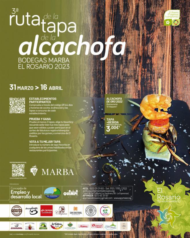 La III Ruta de la Tapa de la Alcachofa amplía su duración