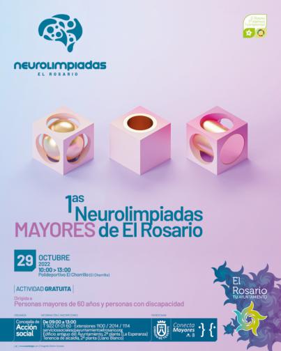 El pabellón de El Chorrillo acoge el sábado las I “Neurolimpiadas” para mayores de El Rosario