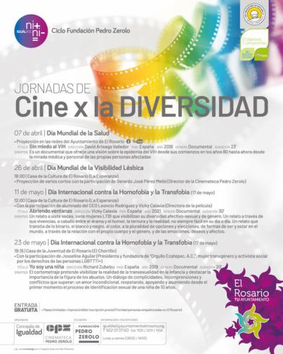 El Rosario organiza las jornadas "Cine por la Diversidad" para visibilizar valores de igualdad a través del séptimo arte