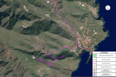 Cortes puntuales de carreteras por la celebración del Triatlón Isla de La Gomera