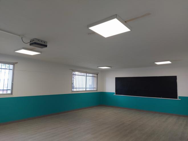 Educación concluye la renovación de la luminaria de los colegios de Telde tras la realización de los trabajos en los últimos ocho centros
