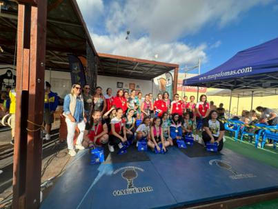 Maspalomas acogió el Campeonato de Canarias Sub-17 de Halterofilia