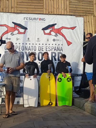 Eros Navarro revalida su 3º puesto en el Campeonato de España de Bodyboard