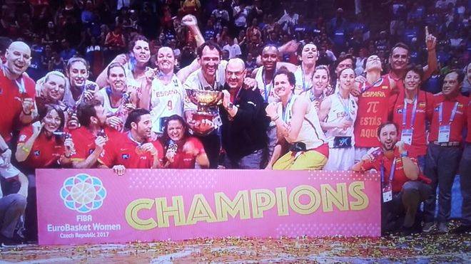 España gana su tercer Europeo tras anular a Francia