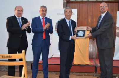 Samuel Ting ya forma parte del Paseo de las Estrellas de la Ciencia de La Palma