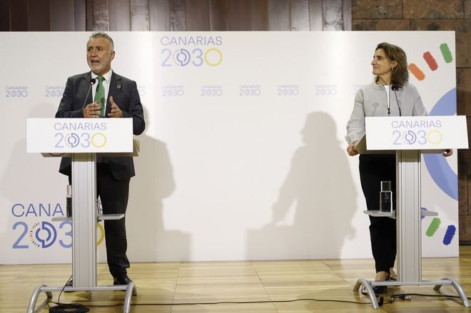 Canarias recibe 466 millones de euros de los fondos de recuperación para impulsar la transición ecológica