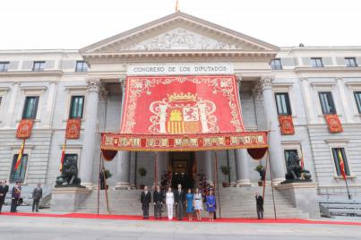 La Princesa de Asturias presta juramento como heredera de la Corona