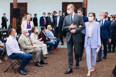 El Rey llama a recuperar La Palma mediante un "proyecto colectivo"