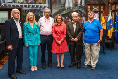El Cabildo recibe a los Premios Canarias y Medallas de Oro