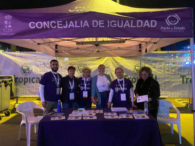 San Bartolomé de Tirajana habilita los `Puntos Violeta´ durante la celebración del Carnaval Internacional de Maspalomas