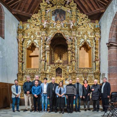 El Cabildo destina más de 45.000 euros para la restauración del retablo de la Virgen del Carmen