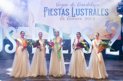 Lara Herrera Hernández, Reina de las Fiestas Lustrales de La Gomera