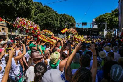 Tejina celebra este domingo la tradicional Fiesta de los Corazones