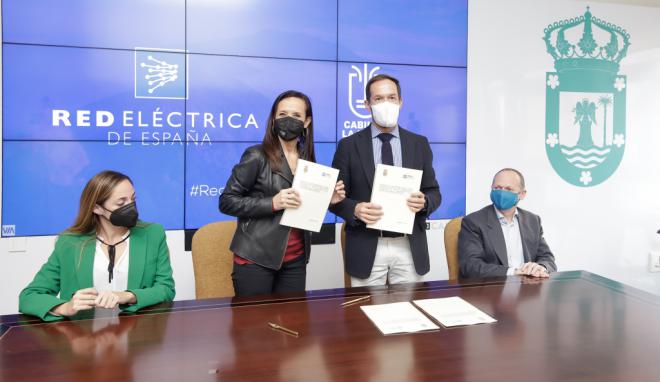 Cabildo de La Palma y Red Eléctrica coordinan actuaciones para la prevención, extinción y lucha contra incendios forestales