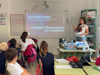 Valsequillo le planta cara a las ciberviolencias machistas en las aulas con sesiones formativas para alumnado, docentes y familias