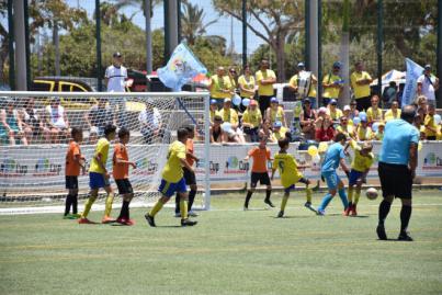 Más de un centenar de partidos en el inicio de la fase clasificatoria de la Maspalomas Cup