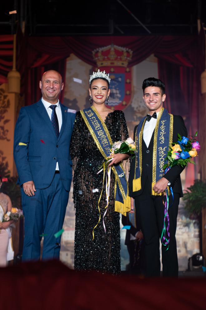 Alba María Dorta y José Luis Gorrín son elegidos reina y míster de las Fiestas Mayores de la Villa Histórica de Granadilla de Abona 2023