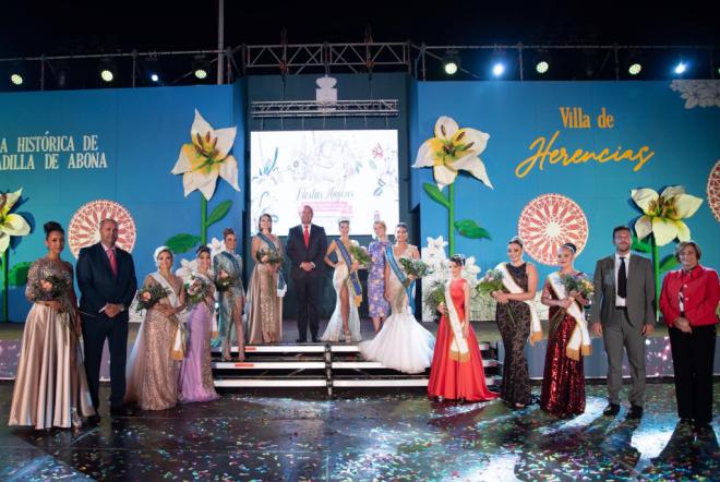 Elizabeth Arzola Santana es elegida reina de las Fiestas Mayores de la Villa Histórica de Granadilla de Abona 2022
