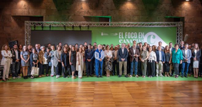 Clavijo apuesta por una política audiovisual que apoye el talento canario