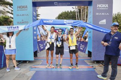 Manuel Anguita y Eva María Sperger ganan la 110K de la Tenerife Bluetrail by UTMB