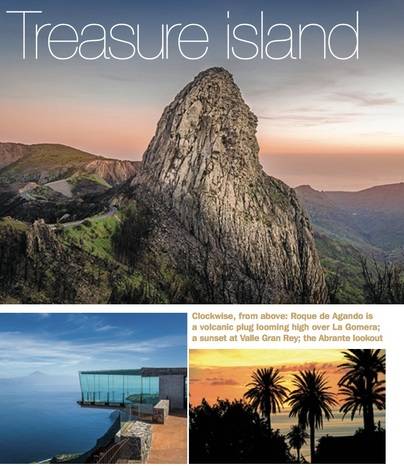 El Sunday Express describe a La Gomera como la “Isla del Tesoro” en su última edición