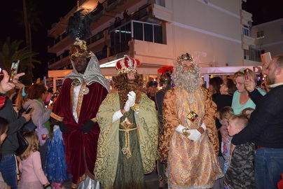 Sus Majestades los Reyes Magos de Oriente a punto de llegar