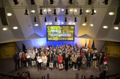 Homenaje a los productores agroalimentarios insulares en los Premios Agrocanarias 2022