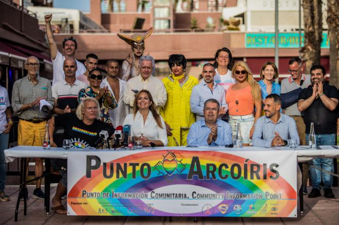 Maspalomas Costa Canaria abre las puertas al Punto Arcoiris
